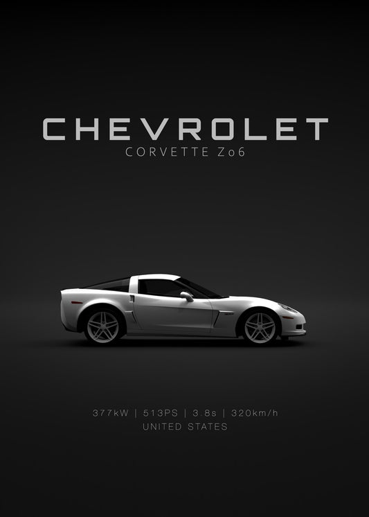Chevrolet Corvette C6 Z06 Whit