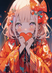 Anime Kimono Girl 