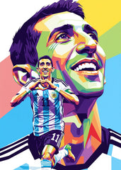 Angel Di Maria pop art
