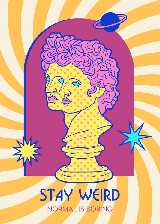Stay Weird [retrowave/vaporwave
