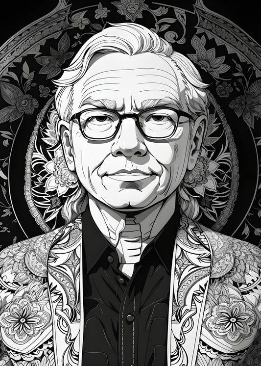 Black White of Warren Buffett