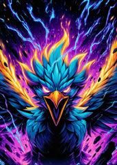 Neon Phoenix Surge