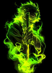 Sanemi Shinazugawa wind breathing, Demon Slayer Kimetsu no Yaiba