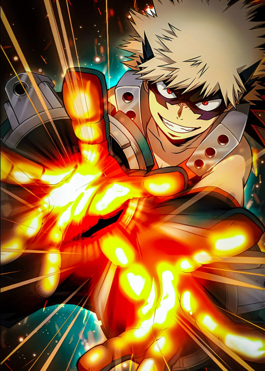 Bakugo Explosion Power