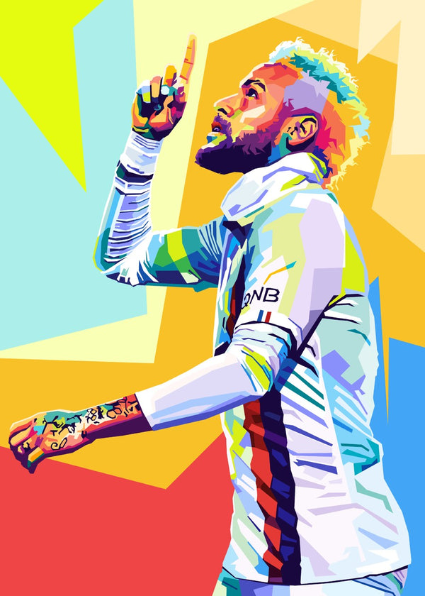 Neymar Wpap Pop Art