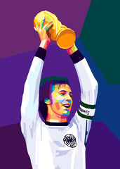 Franz Beckenbauer Wpap Art