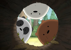 We Bare Bears Funny Poster