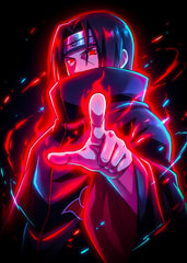 Itachi Uchiha Crimson Aura, Naruto