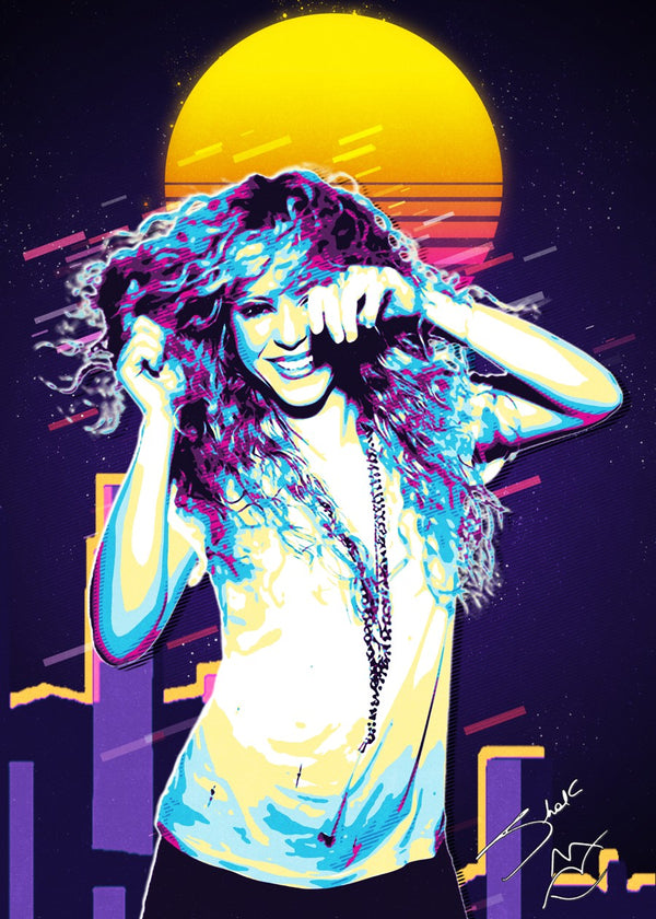 Shakira Retro Style