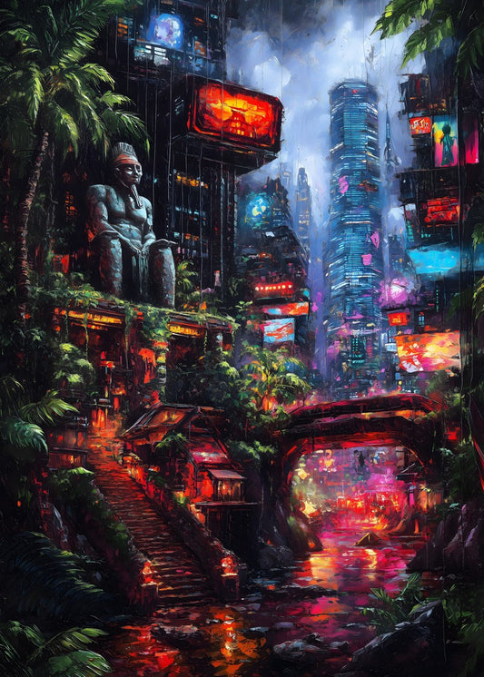 Neon Jungle City