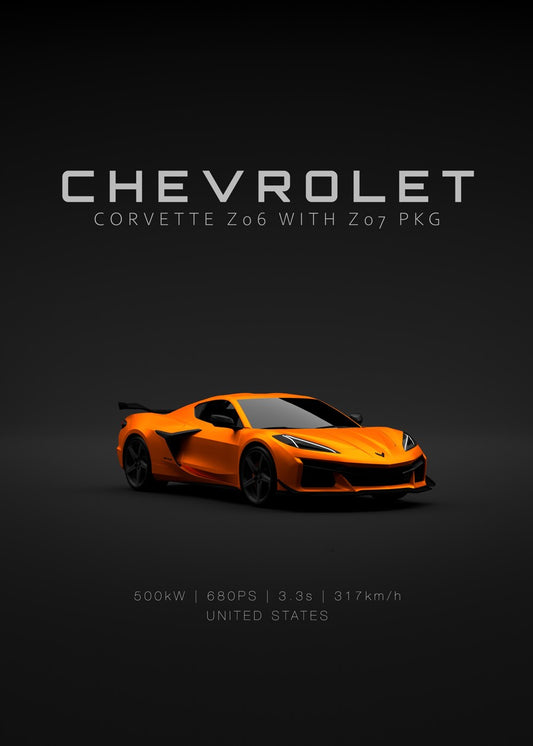 Chevrolet Corvette C8 Z06 Z07 