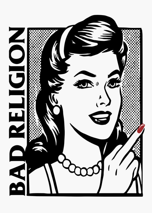Bad Religion Woman Pop Art