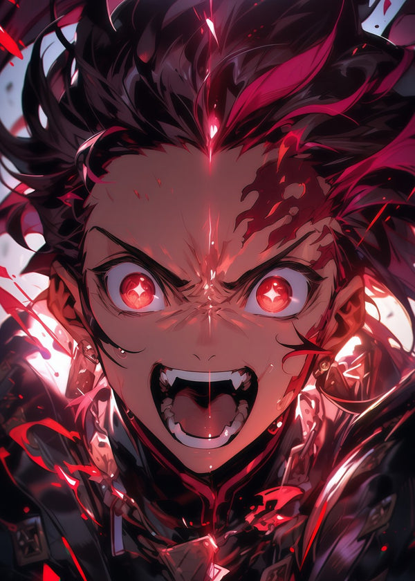 Tanjiro Kamado's Rage, Demon Slayer Kimetsu no Yaiba