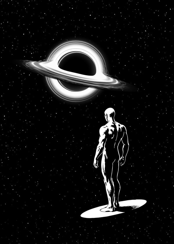 Silver Surfer in Space