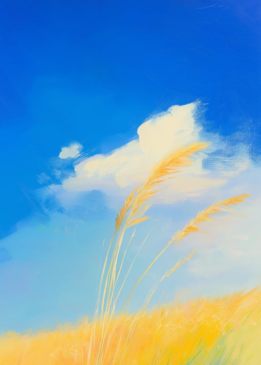 Golden Wheat Sky