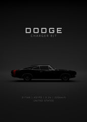 Dodge Charger RT 1969 - Black 