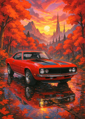 Camaro in Autumn Fantasy