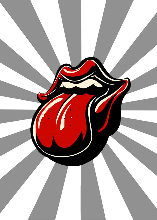 Rolling Stones Tongue and Rays
