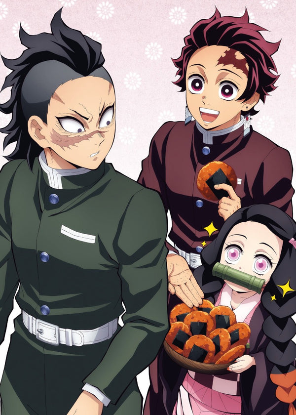 Tanjiro Kamado and Nezuko Kamado, Demon slayer Kimetsu no Yaiba