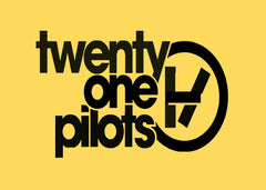 Twenty One Pilots Art Yellow and Black