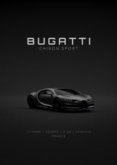Bugatti Chiron Sport - Black F