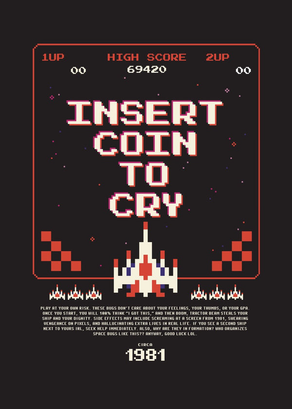 Insert Coin To Cry