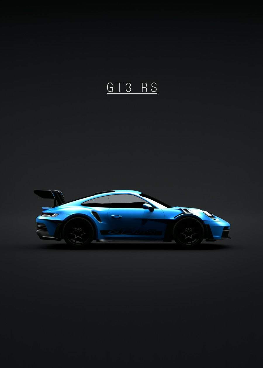 Porsche GT3 RS 2022 Shark Blu 