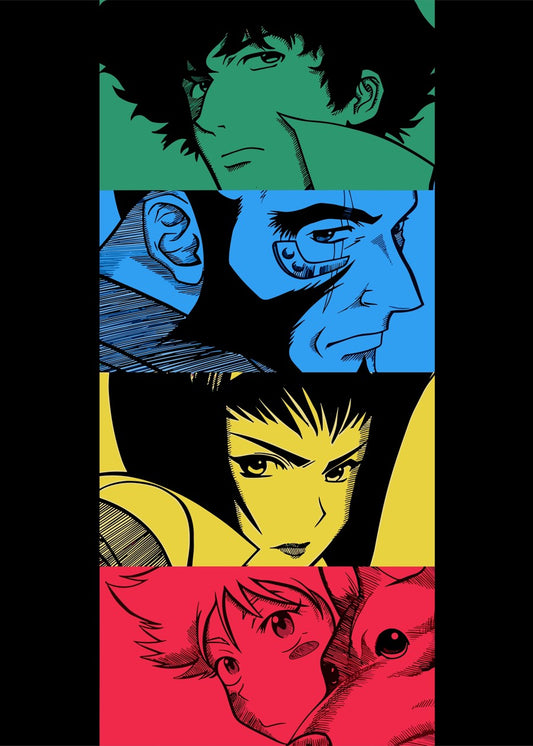 Cowboy Bebop Retro Poster