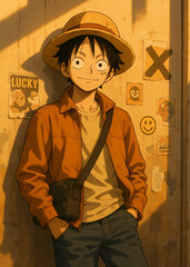 Luffy Urban Pirate Style