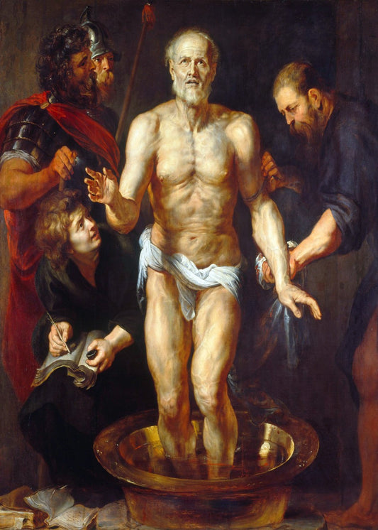 Dying Seneca painting
