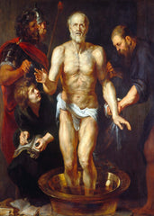 Dying Seneca painting