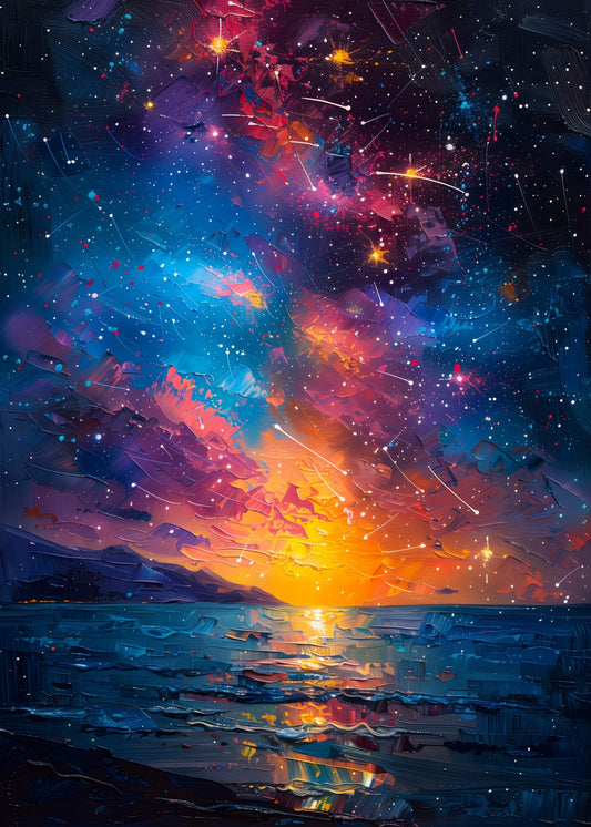 Celestial Sunset Symphony