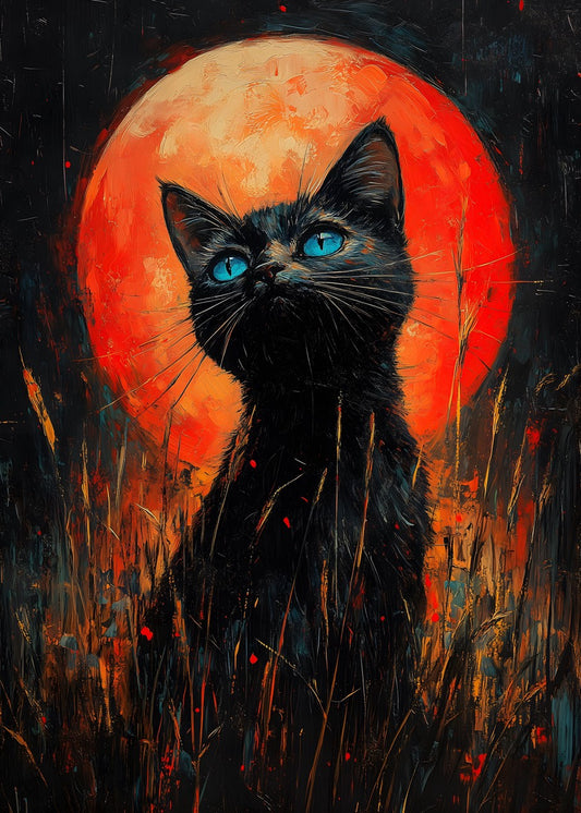 Moonlit Feline