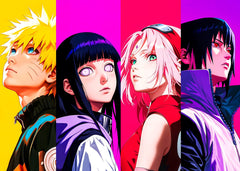 Naruto-Hinata-Sakura-Sasuke