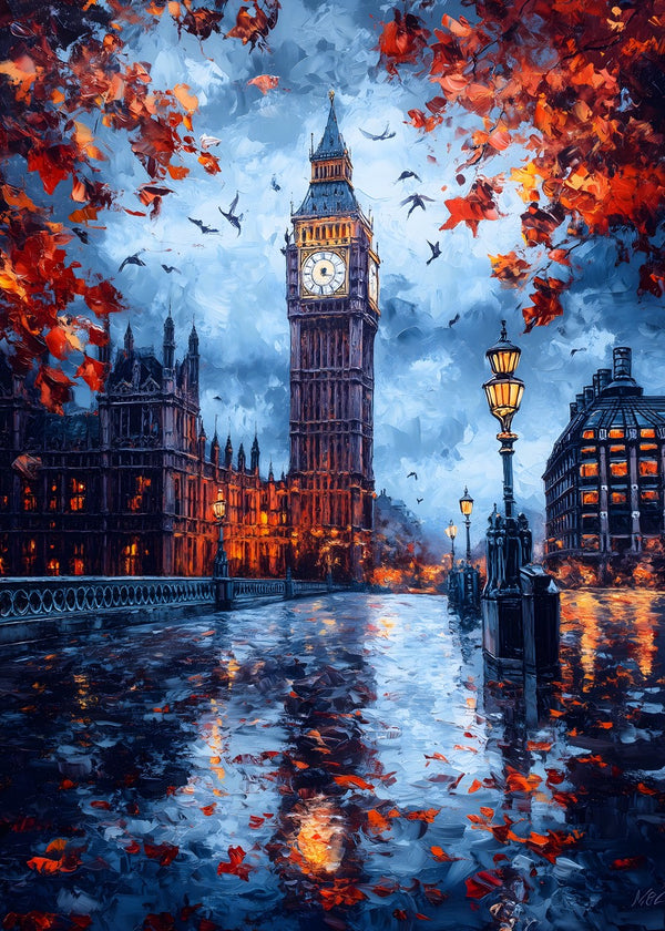 Big Ben Oil Painting