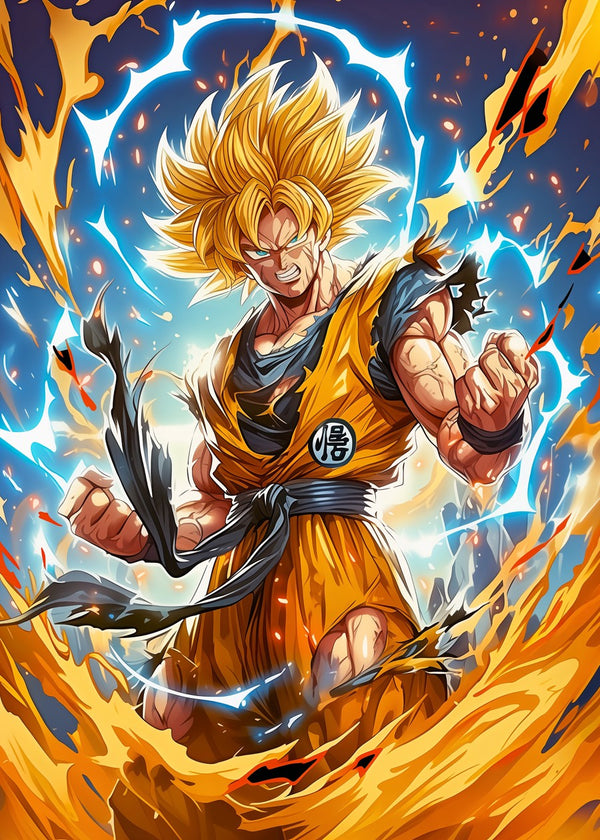 Goku Super Saiyan's power