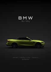 BMW M4 G83 Yellow Specs