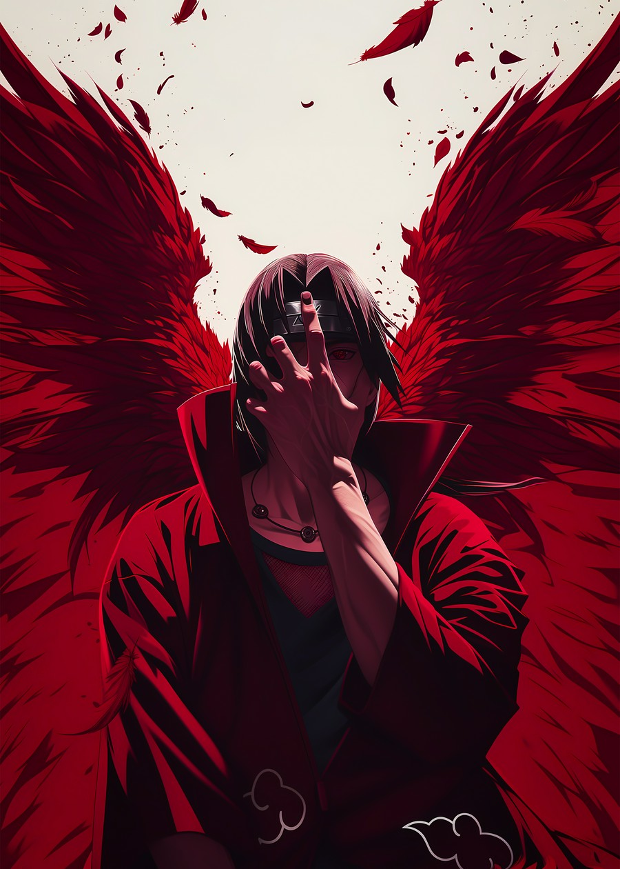 Itachi Uchiha - Winged