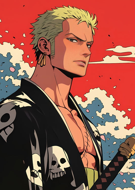 Roronoa Zoro Warrior Stance, One Piece