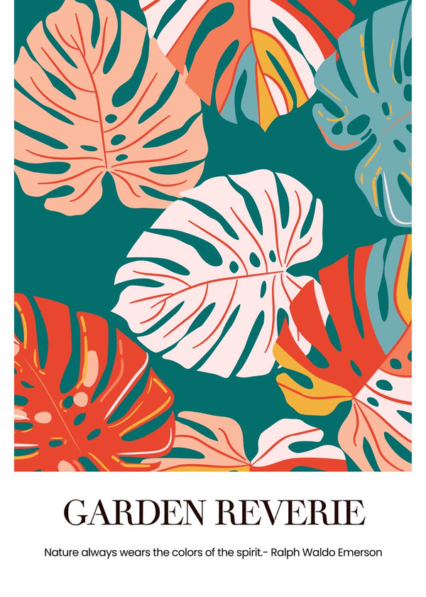 Garden Leaf Poster