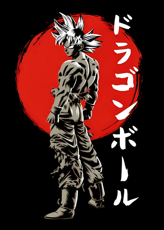 Goku Ultra Instinct Red Sun