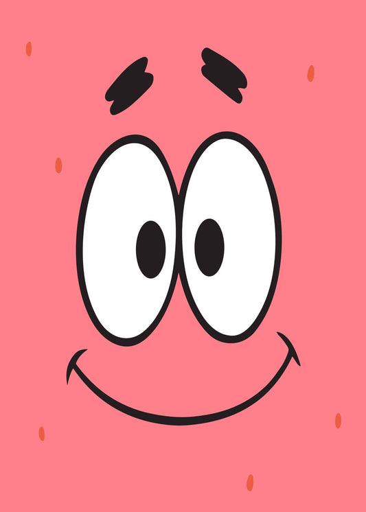 Happy Patrick Star Face, SpongeBob SquarePants