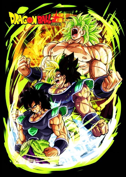 Broly transform, Dragon ball