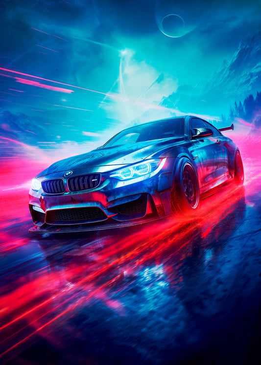 Neon BMW