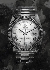 Time Is Money Rolex Art