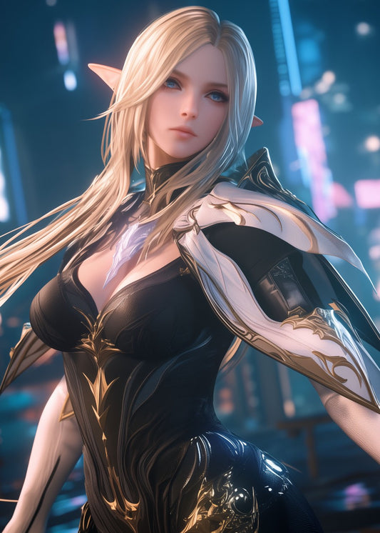Elegant Elf Warrior