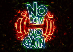 No pain no again 
