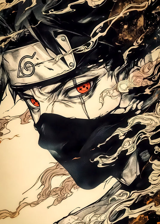Kakashi Sharingan Unleashed