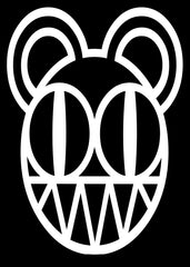 Radiohead Bear Face Outline