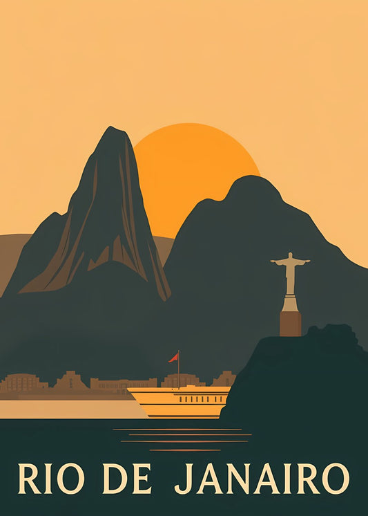 Rio De Janairo Sunset